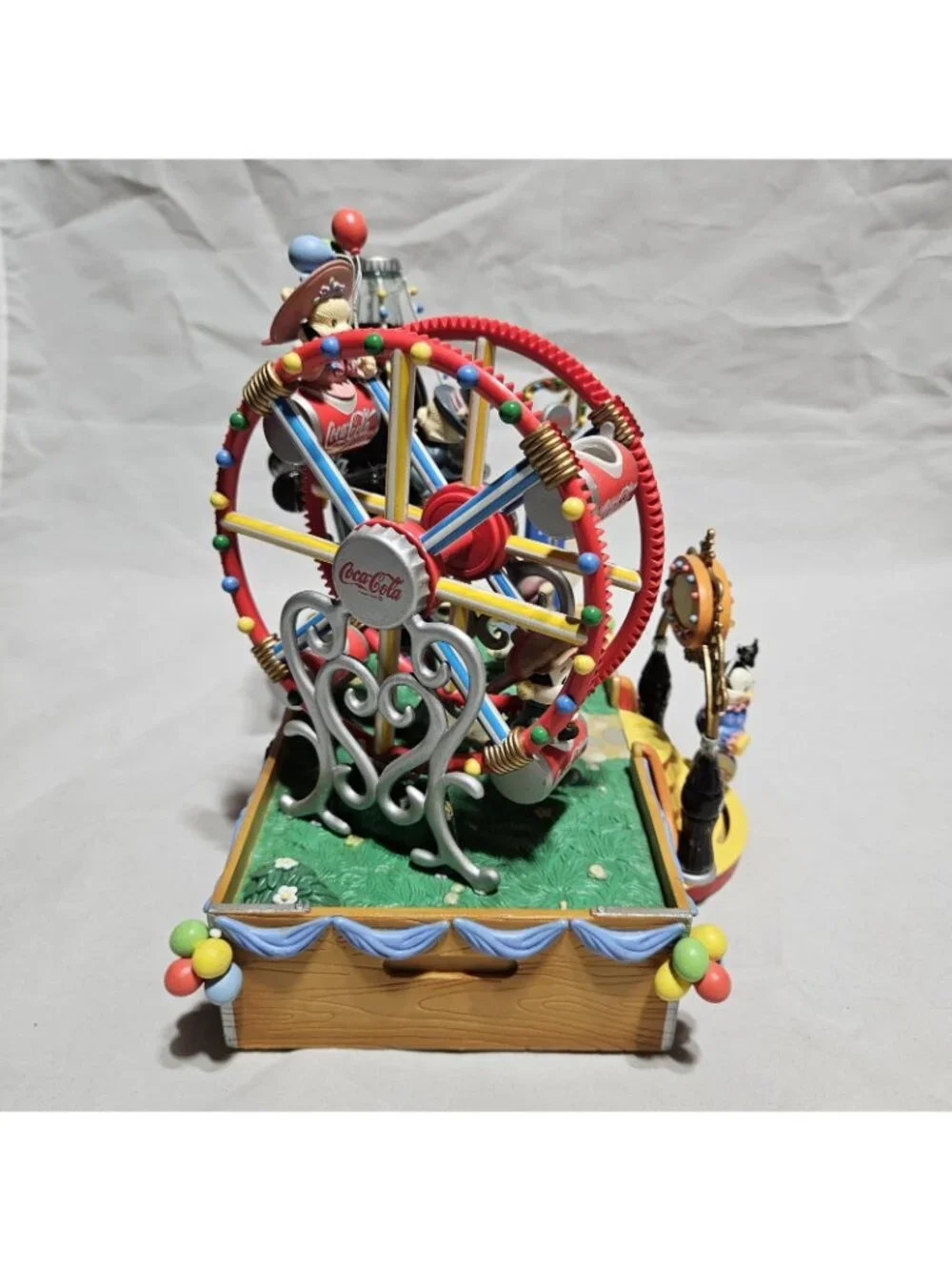 Coca Cola Multi Action Illuminated Deluxe Musical A Thirst For Fun 1994 With Box - Picture 9 of 16